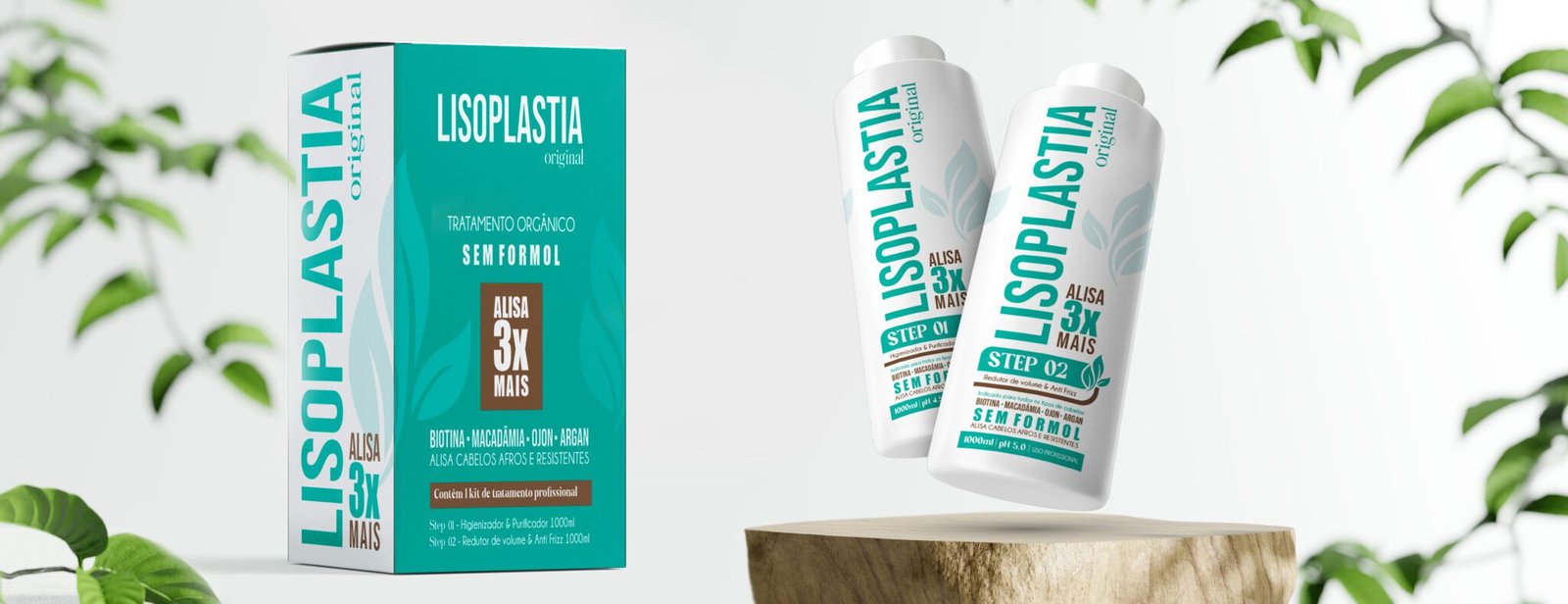 Design gráfico para rótulos, caixas, cosméticos capilares